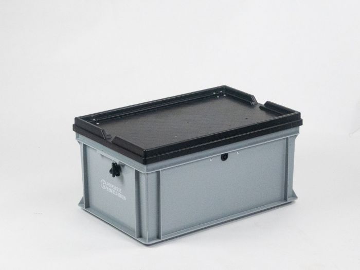 Kunststof kist 600x400x307 mm, UN-gecertificeerd