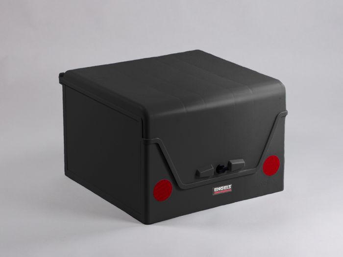 Bezorgbox modulair 92 liter, zwart