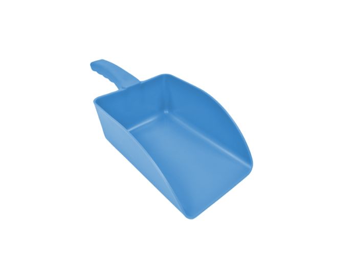 Pelle alimentaire plastique, 250x110x150 bleu