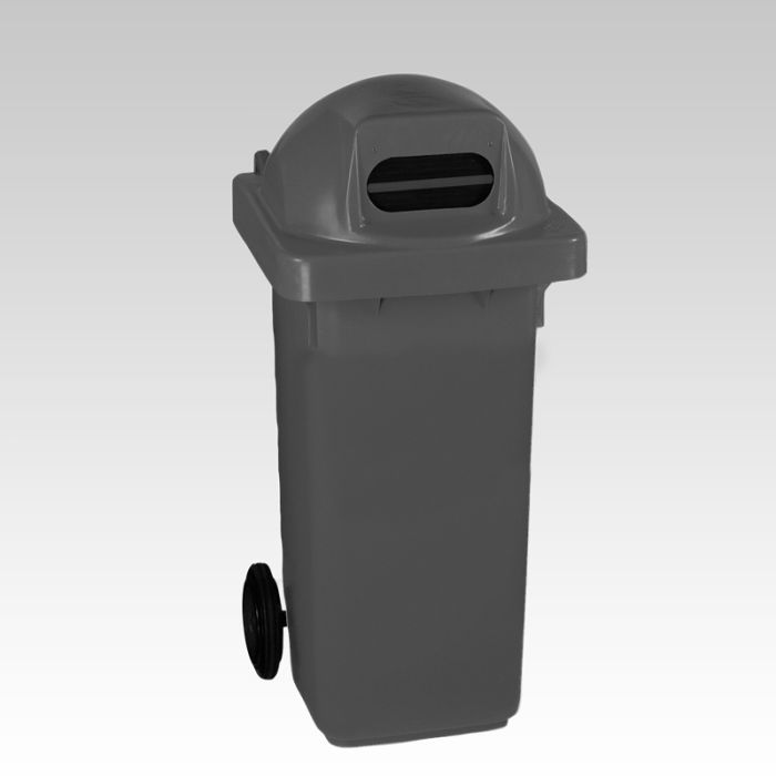 Conteneur à déchets tri sélectif 120 litres fris avec fente
