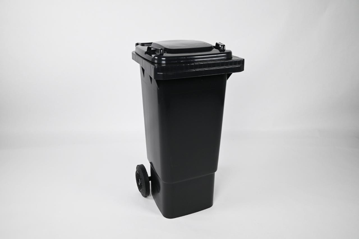 vuilbak 80 liter grijs