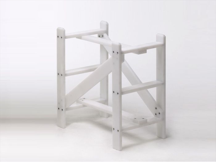 Plastic frame for mixing tank 100 l. 600x380x550 mm