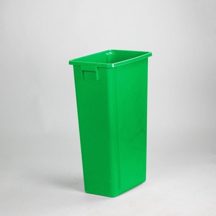 Poubelle tri sélectif 80 L 460x320x762 mm sans couvercle vert