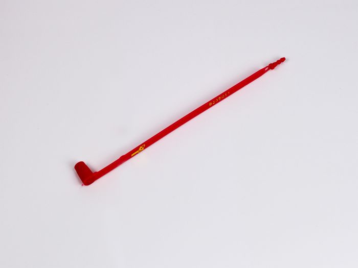 Twin Lock verzegeling 1000 stuks, met nummering, rood
