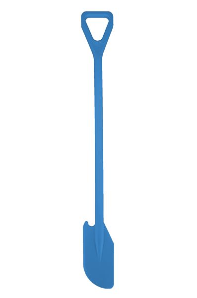 Spatule alimentaire plastique 125x190x1190 mm bleu