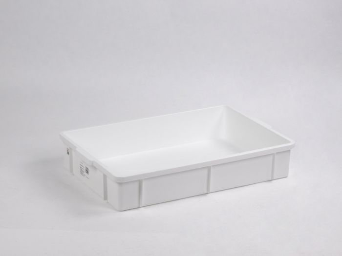 Hygiëne stapelbak 650x427x115 mm wit 26 liter