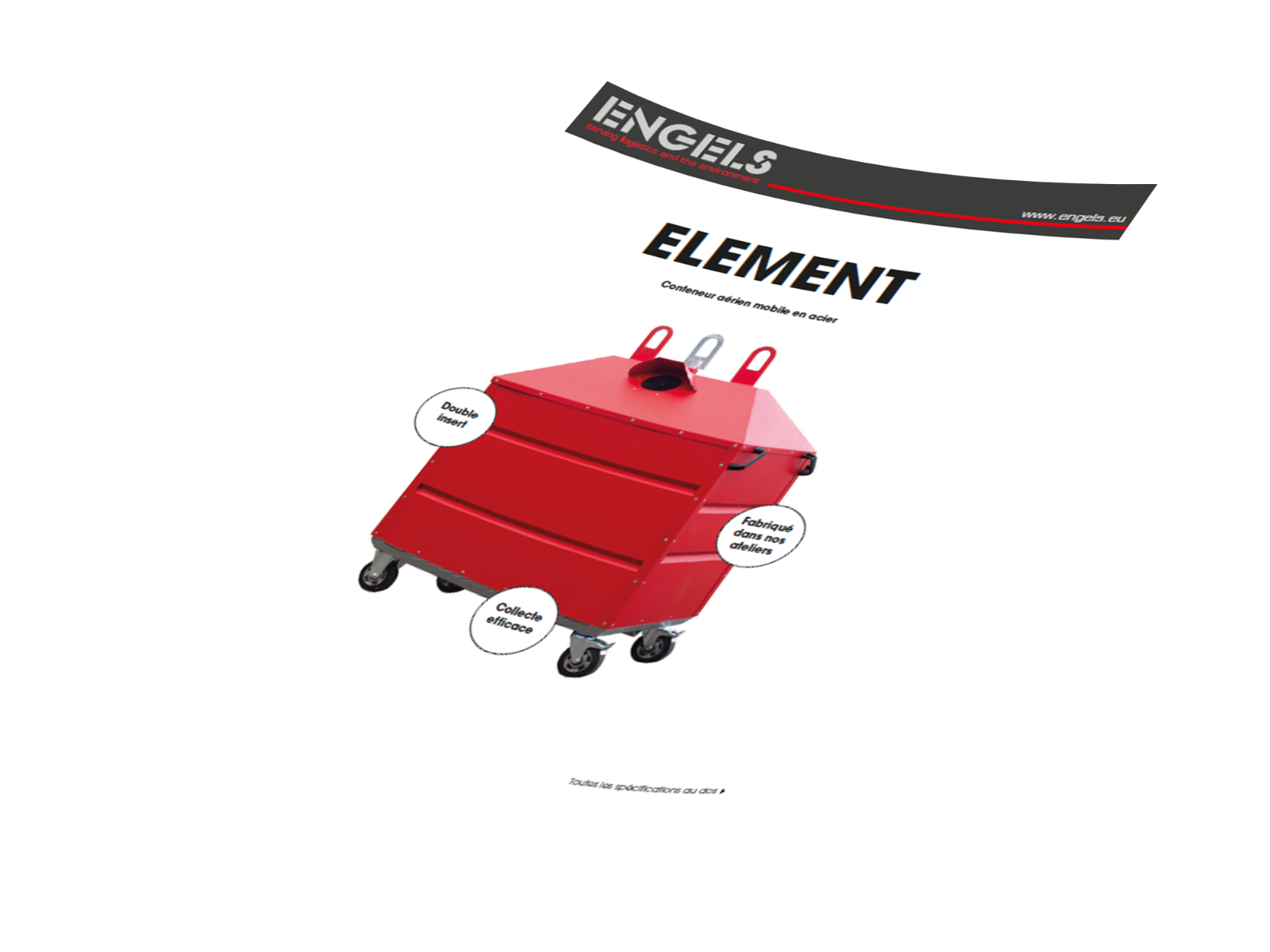 Element afvalcontainer