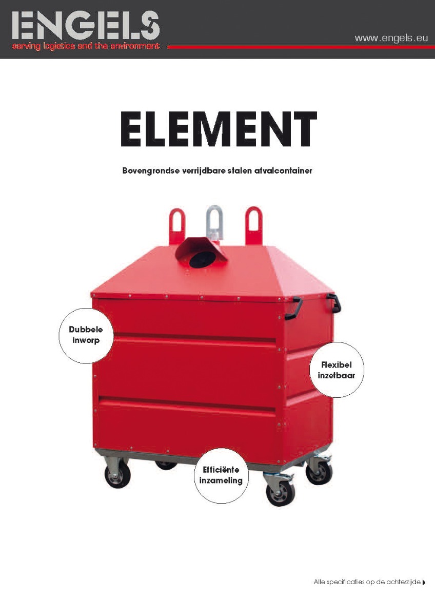 Element afvalcontainer