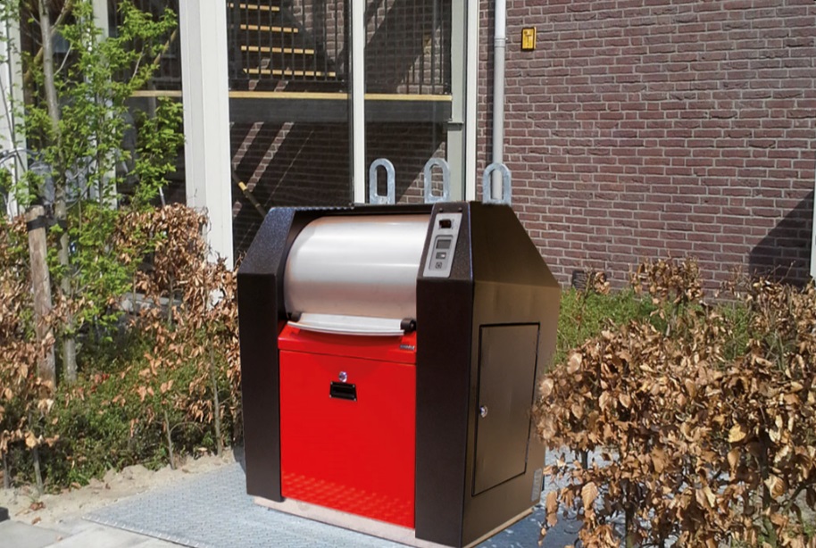 Waste container underground Waste container underground