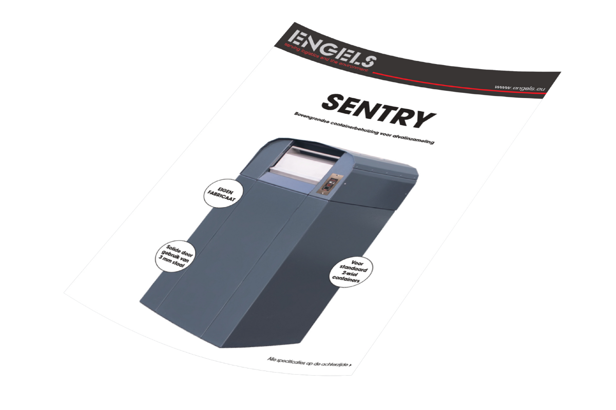 Sentry afvalcontainer