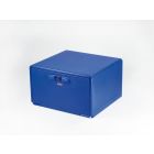 Bicycle Delivery Box 85 liter, 570x550x335 mm blauw